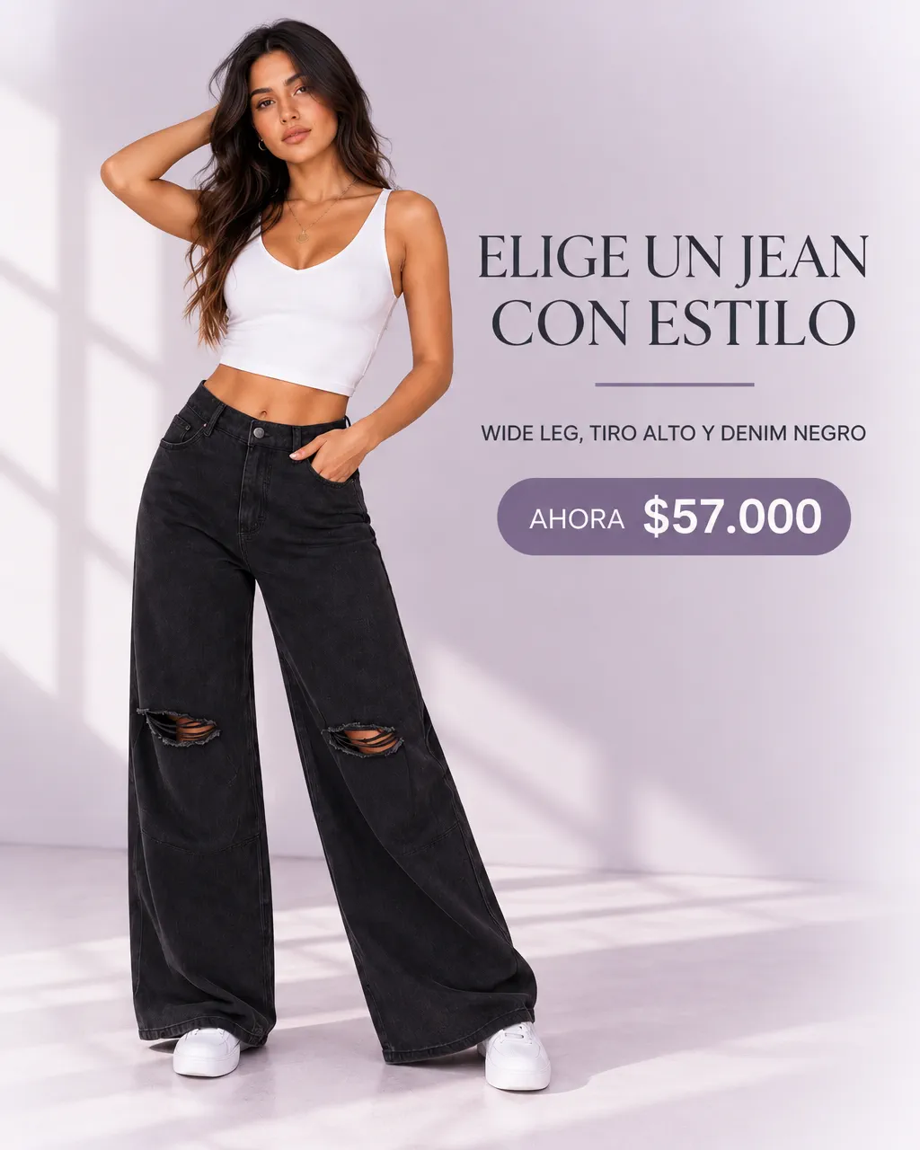 JEAN WIDE LEG