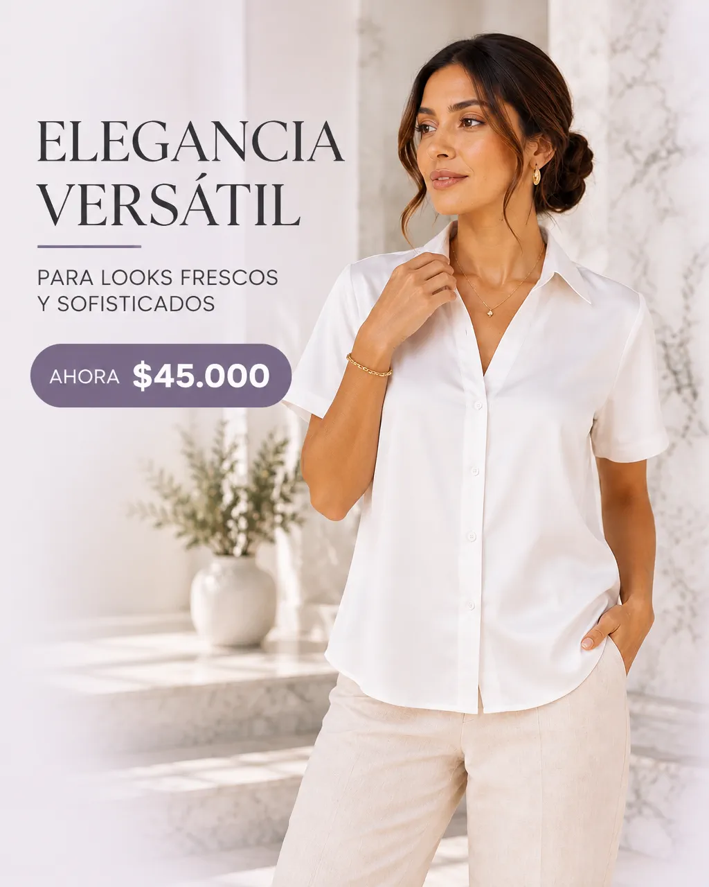 BLUSA DE SEDA