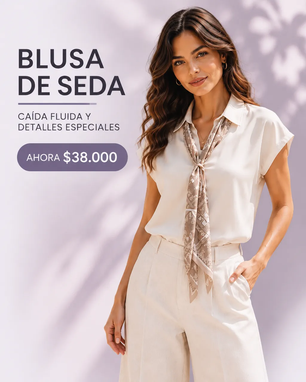 BLUSA DE SEDA