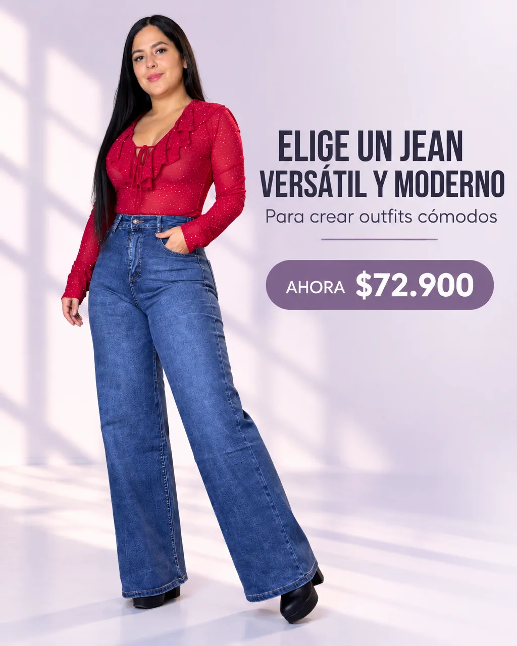 JEAN PALAZZO DENIM