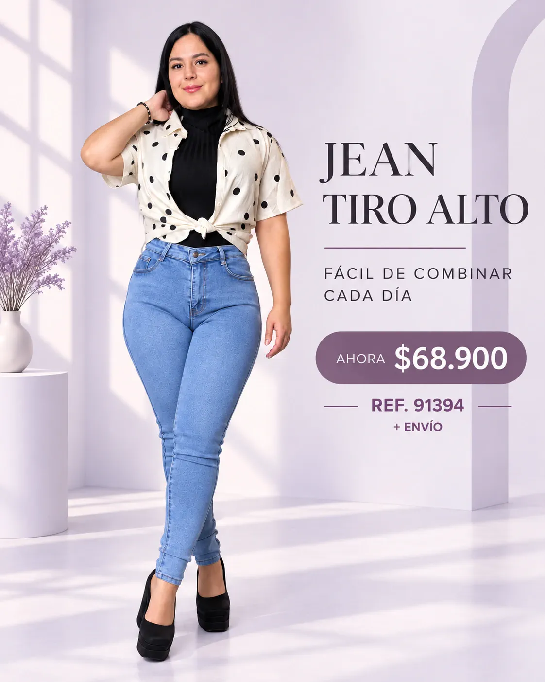JEAN TIRO ALTO