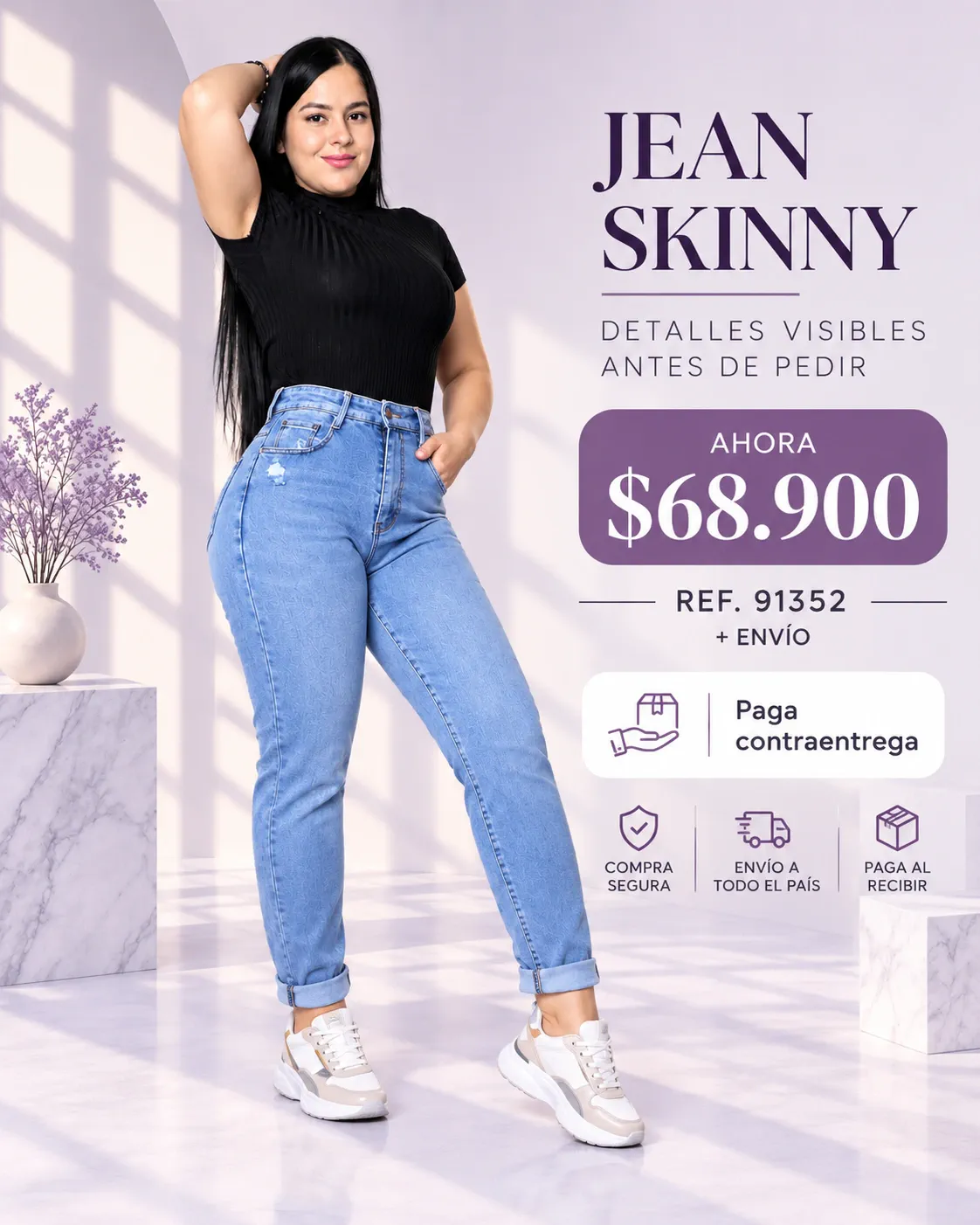 JEAN MOM FIT CASUAL