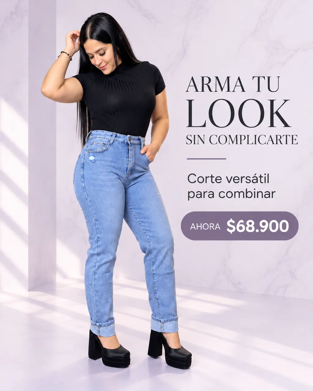 JEAN MOM FIT