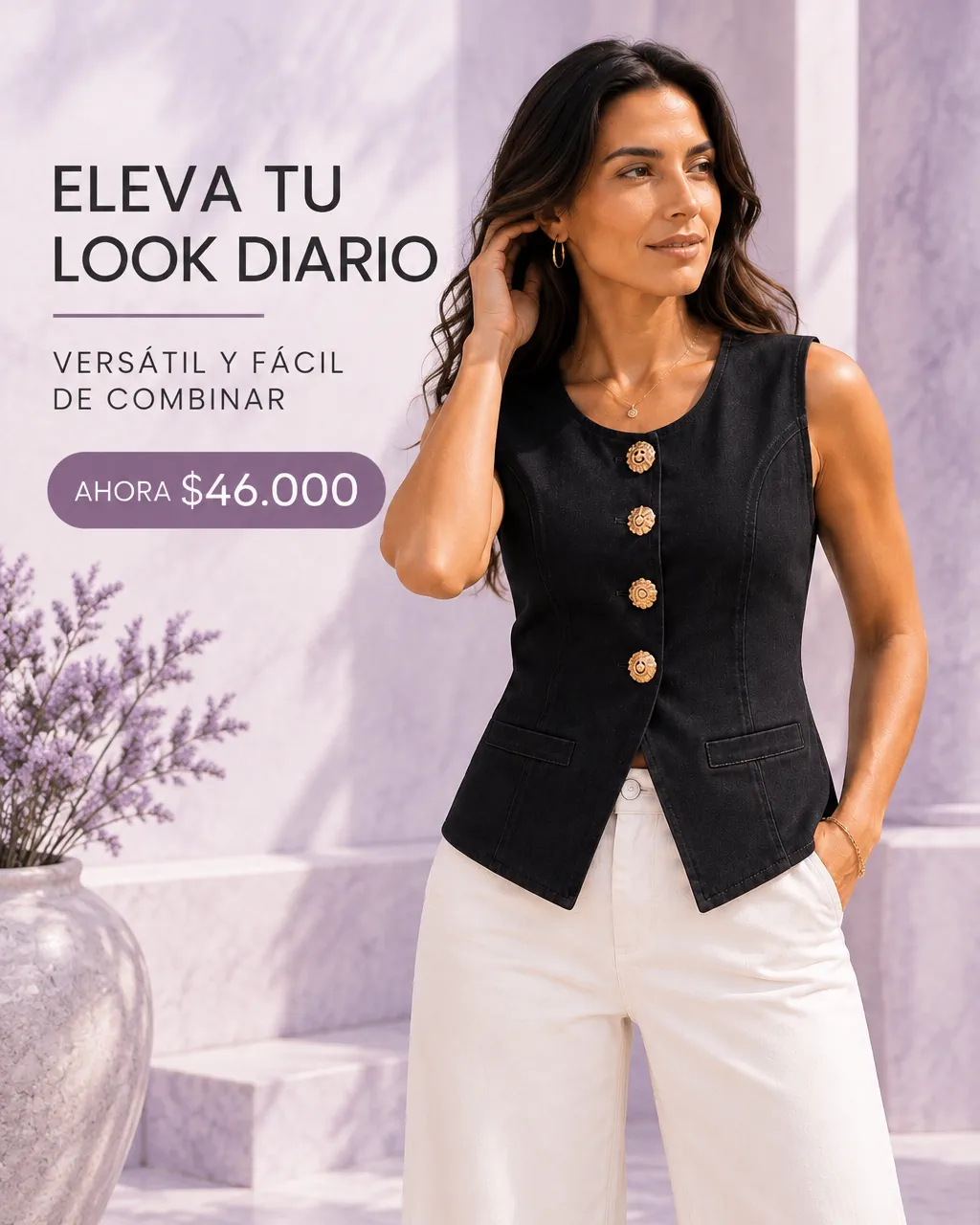 CHALECO ELEGANTE