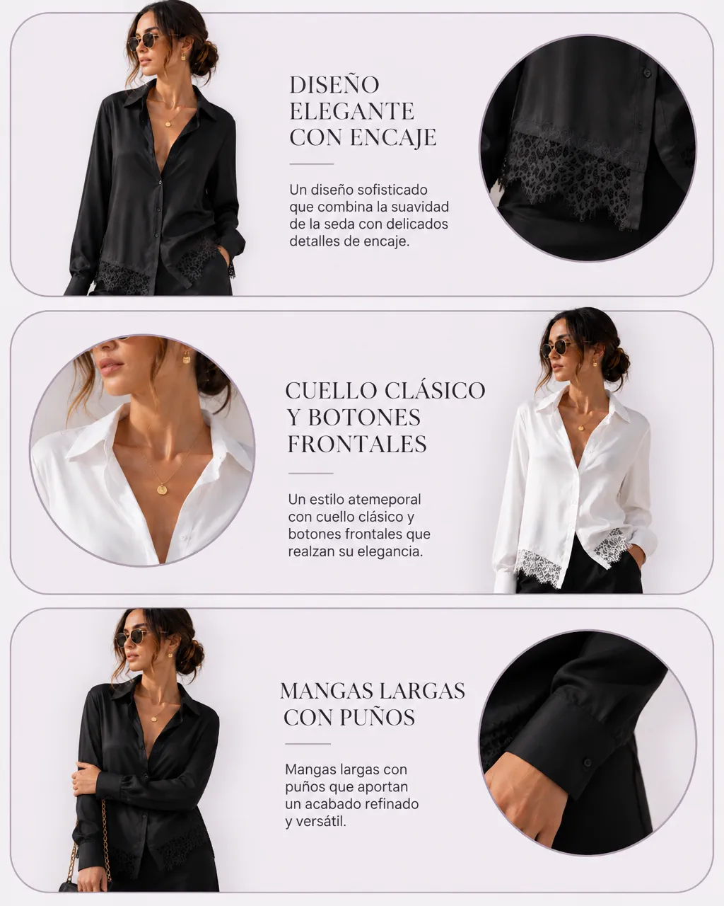 CAMISA DE SEDA