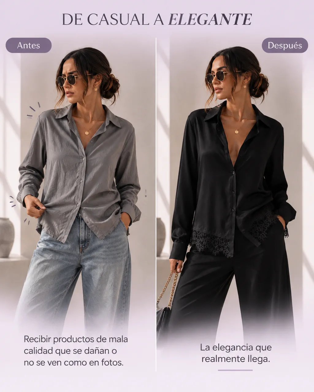 CAMISA DE SEDA