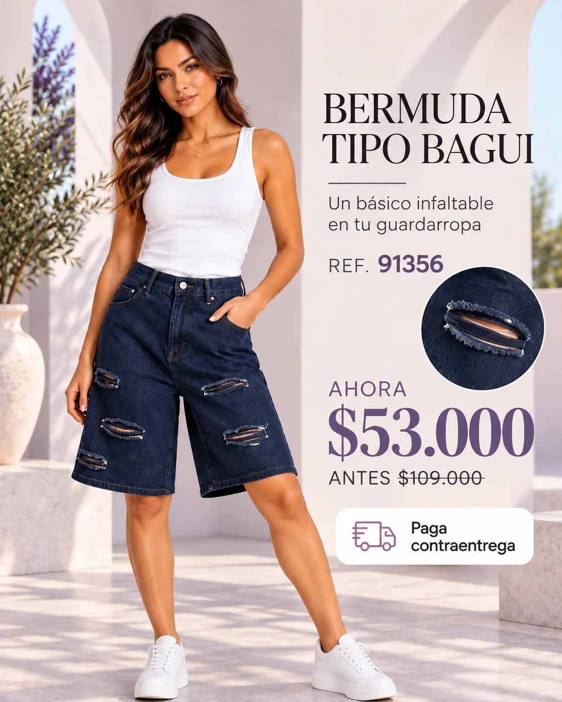 BERMUDA TIPO BAGUI