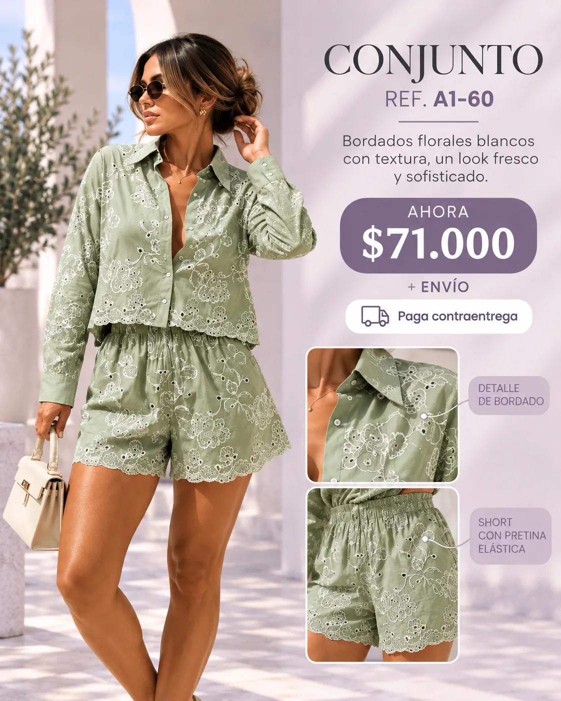 CONJUNTO BORDADO