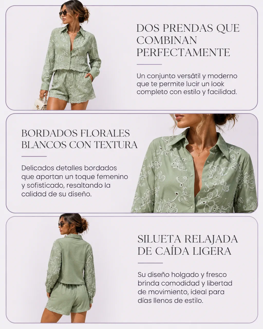 CONJUNTO BORDADO