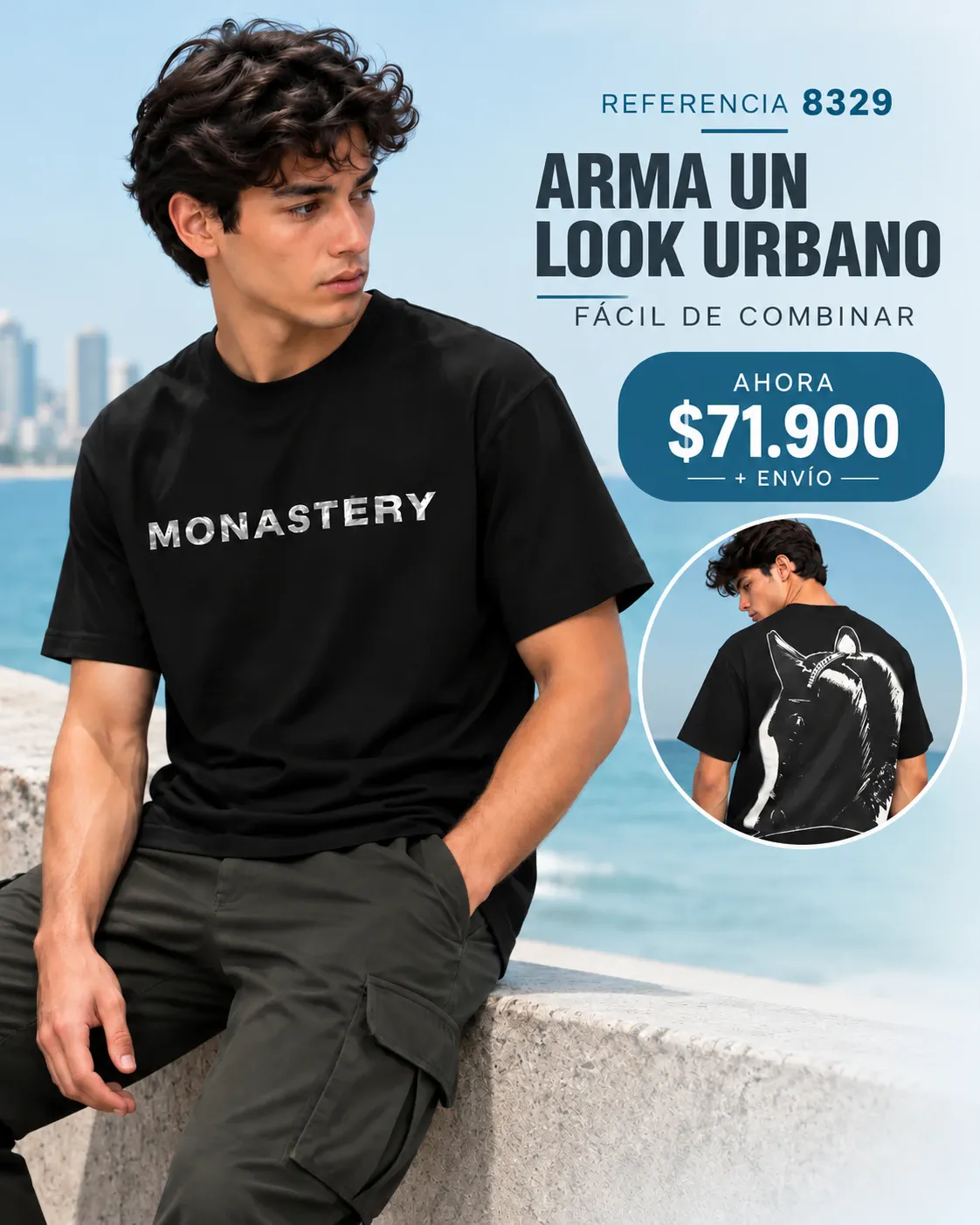 CAMISETA 8329 FRENZE