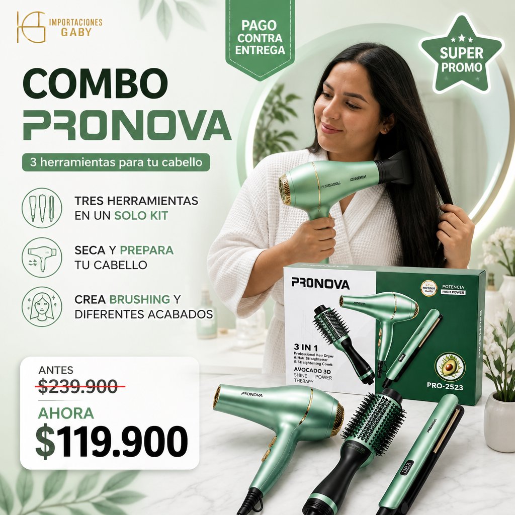 COMBO PRONOVA - AVOCADOX3