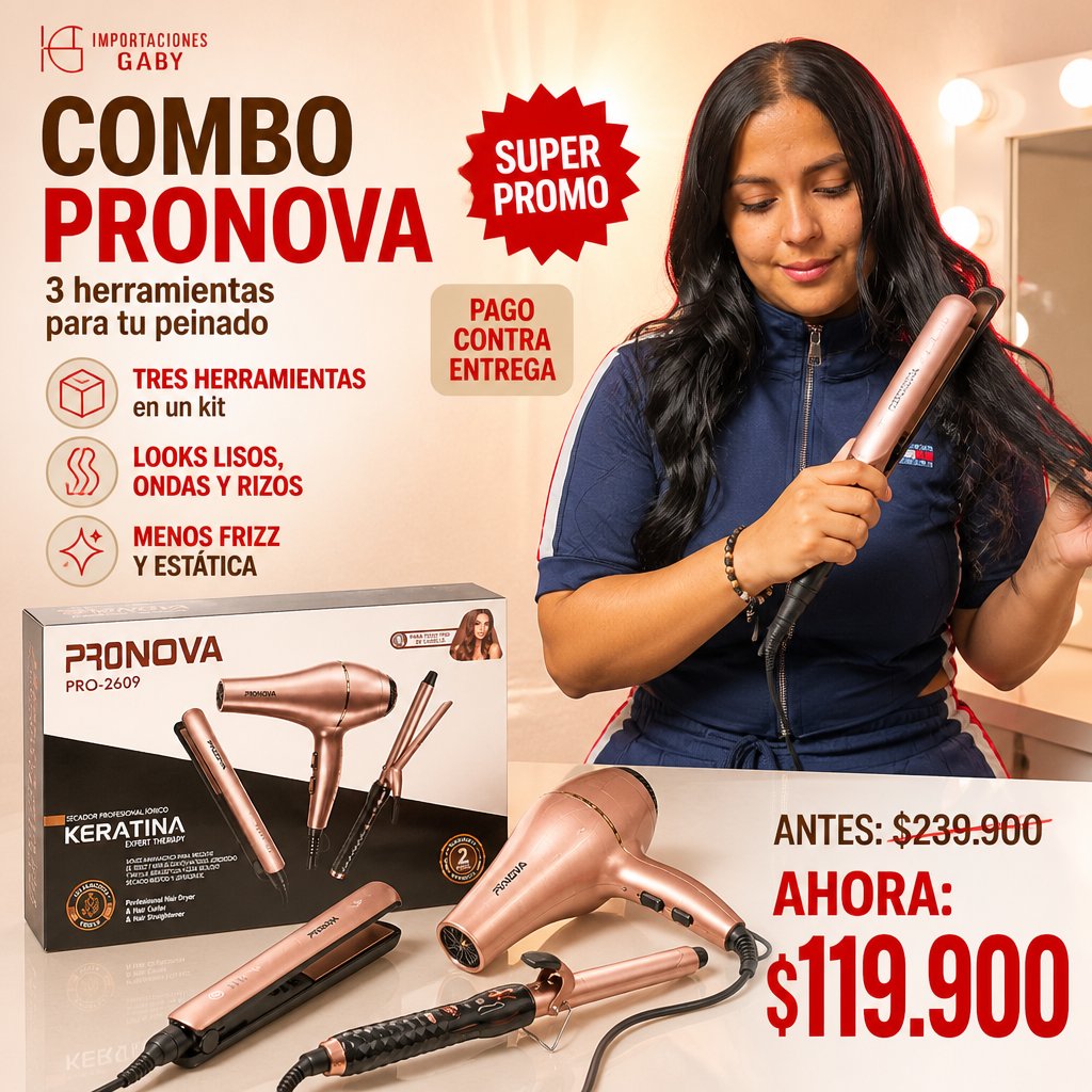 COMBO KERATINA - PRONOVA X3