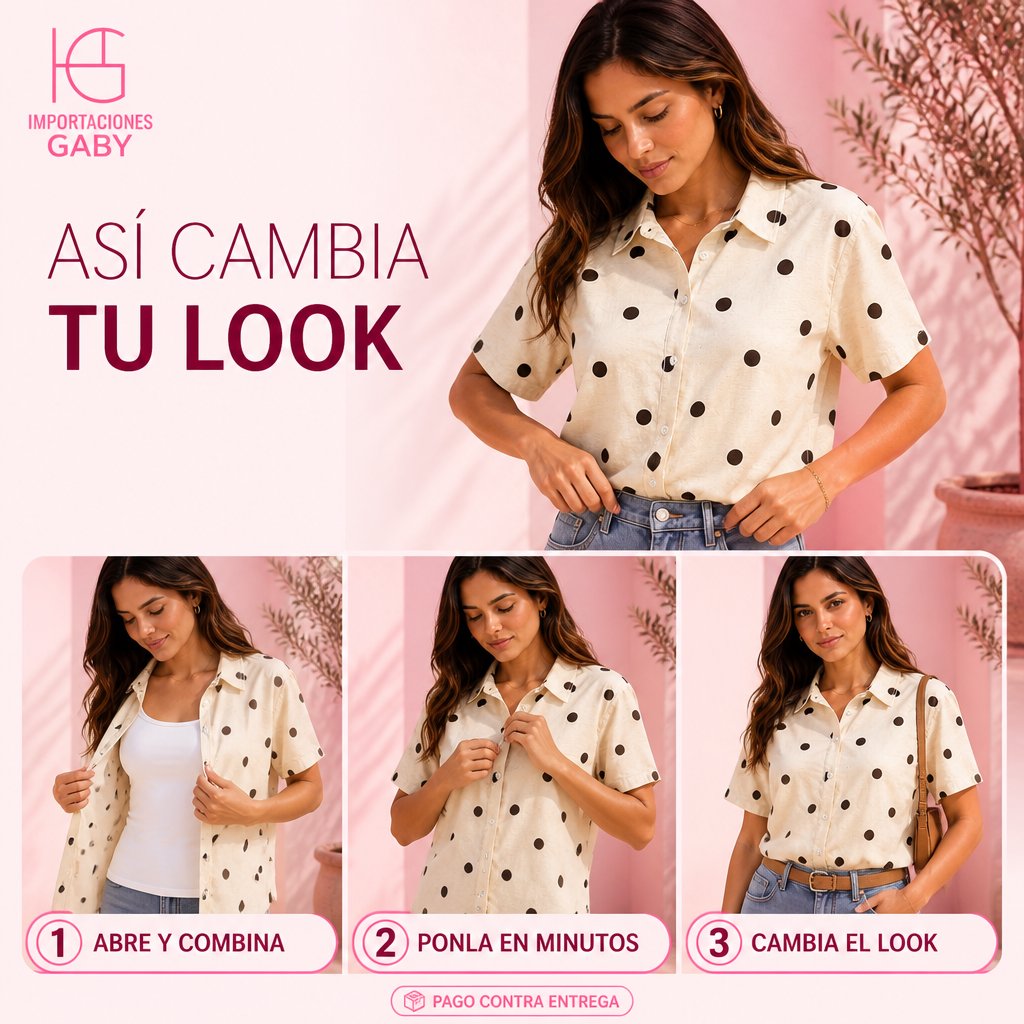 CAMISA DE PUNTOS MANGA CORTA unit