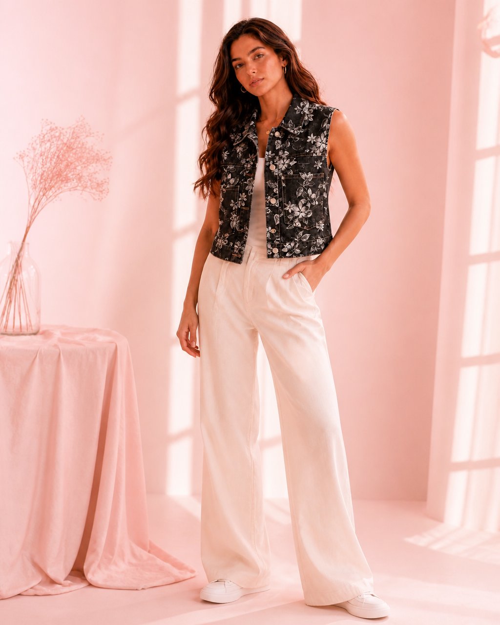 ESTAMPADO FLORAL DISTINTIVO Y VERSÁTIL
