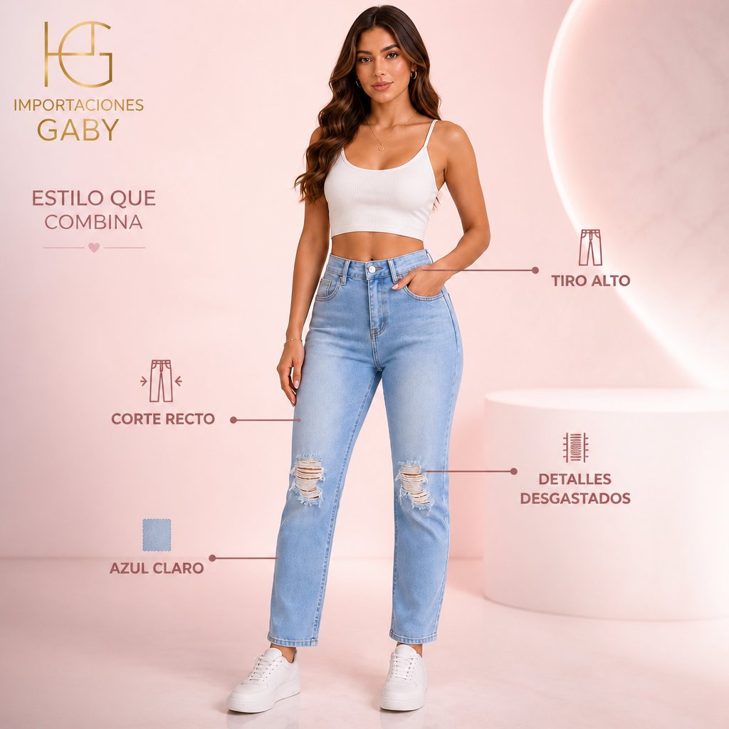 JEAN SKINNY TIRO ALTO unit