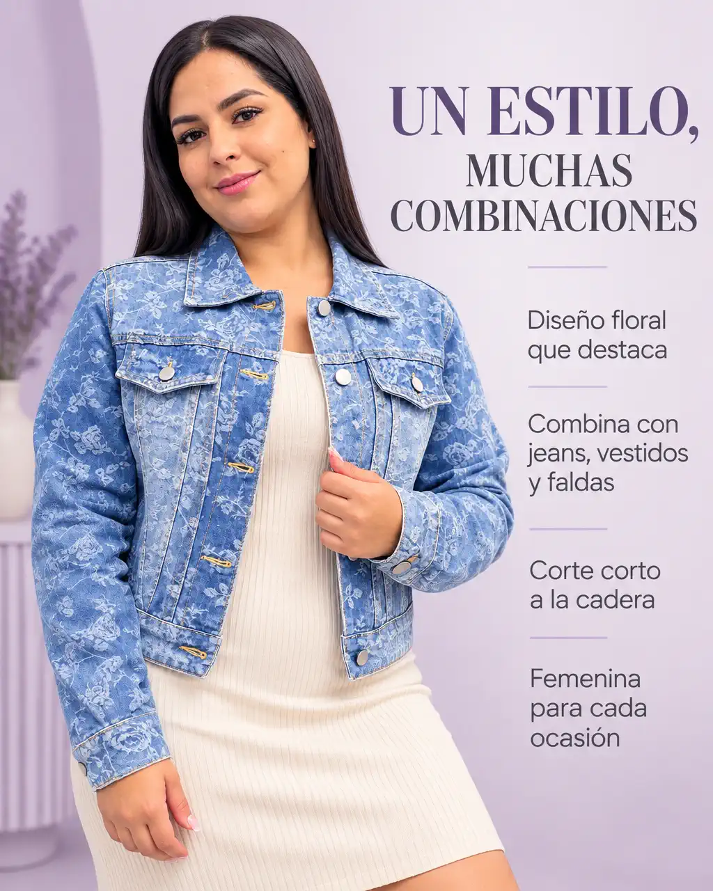 CHAQUETA DE JEAN