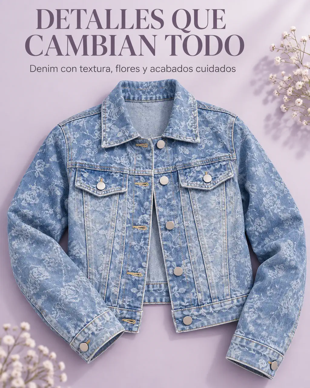 CHAQUETA DE JEAN
