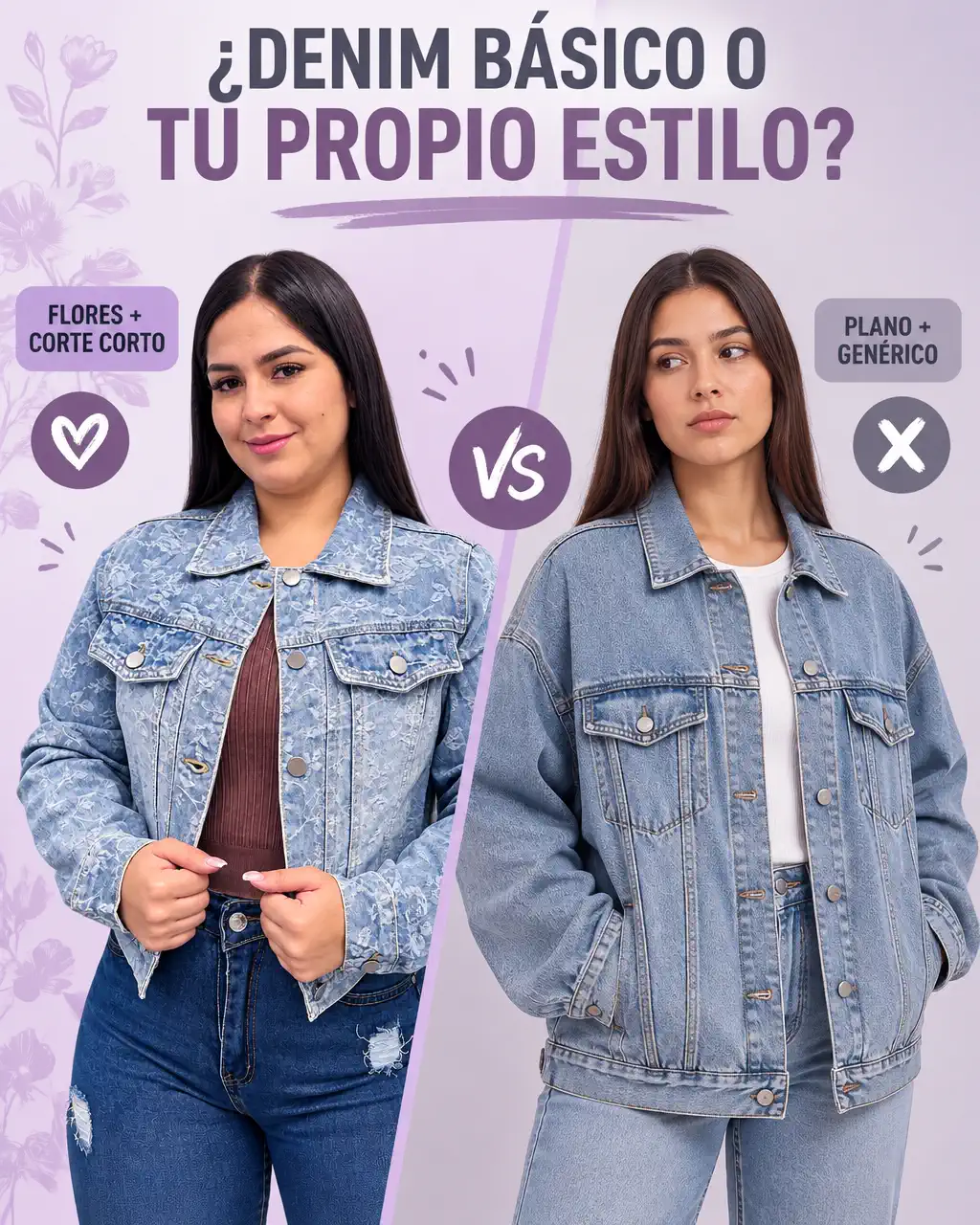 CHAQUETA DE JEAN