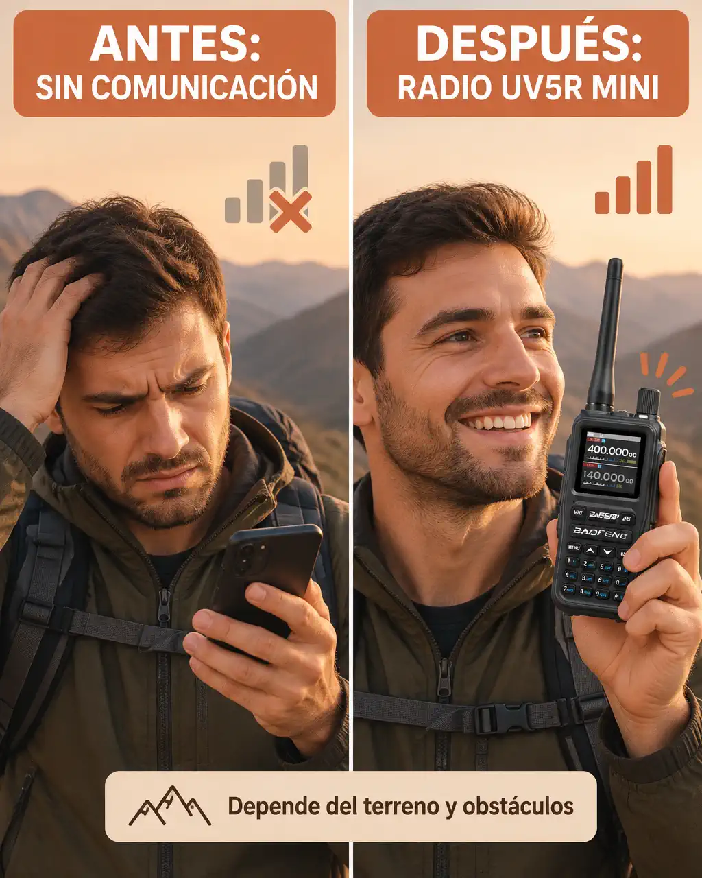 RADIO BAOFENG UV5R MINI