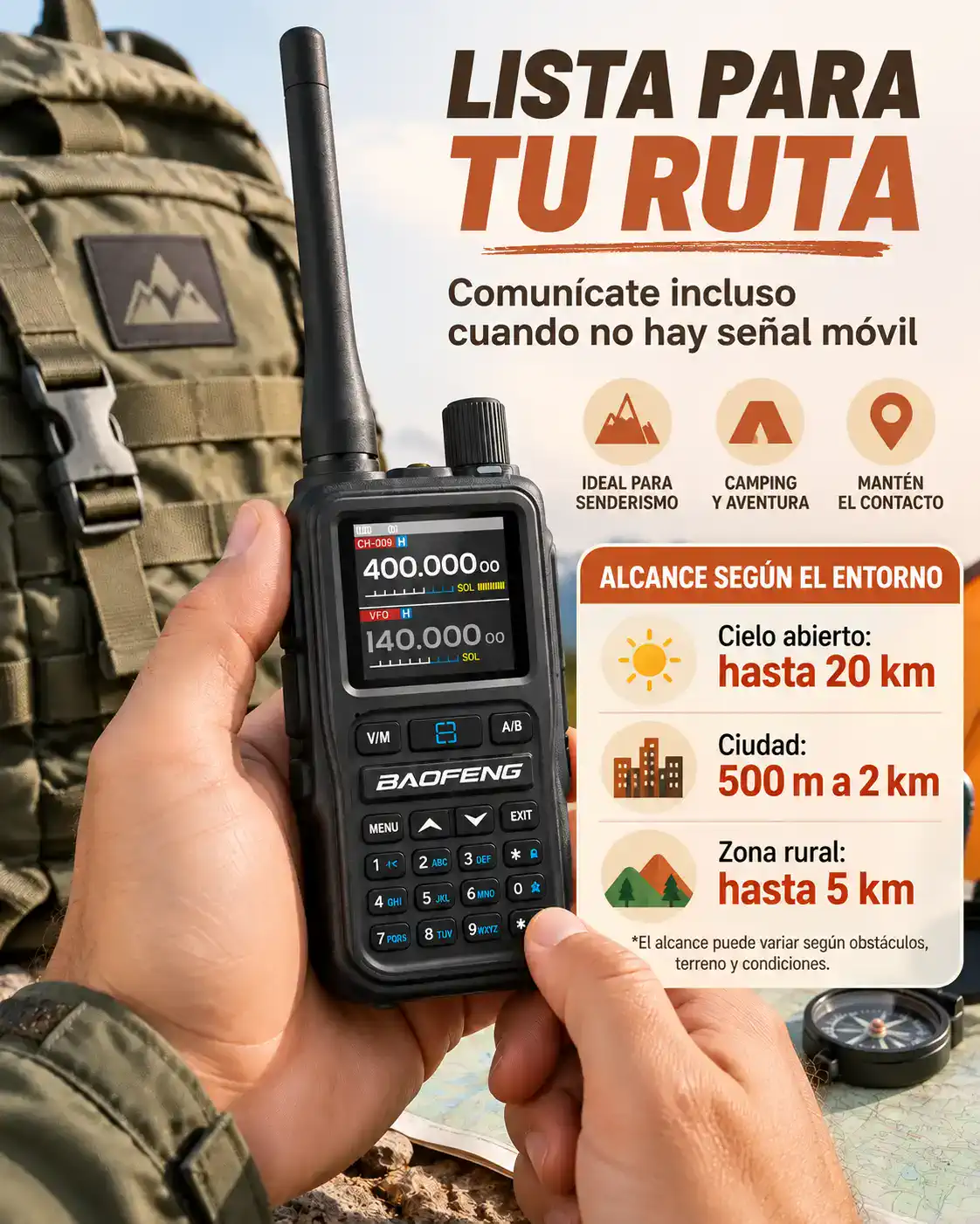 RADIO BAOFENG UV5R MINI