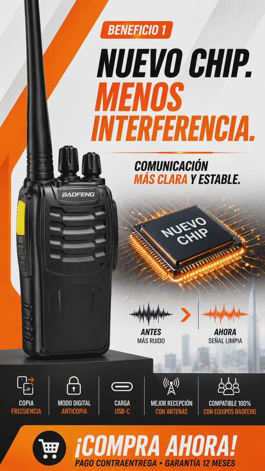 Kits Radios Baofeng 888HD