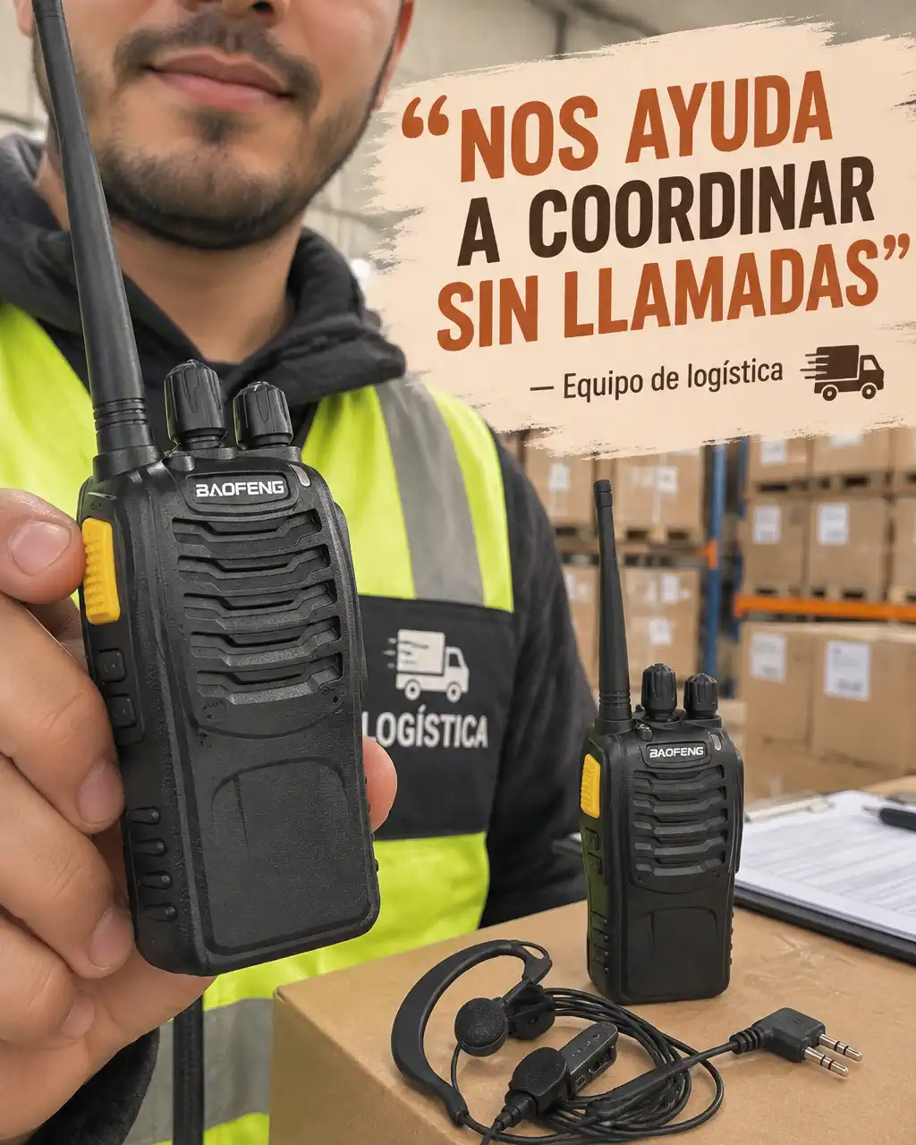 KIT RADIOS BAOFENG