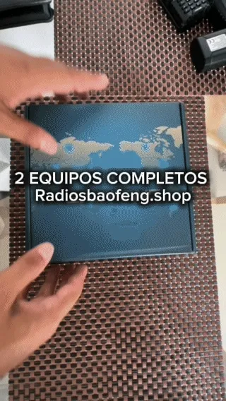 KIT RADIOS BAOFENG
