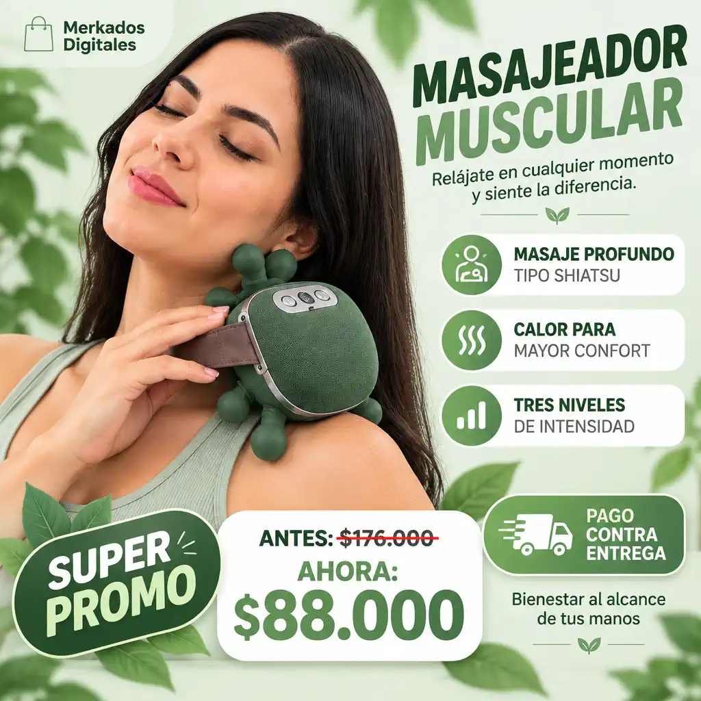 Masajeador Muscular Manitas
