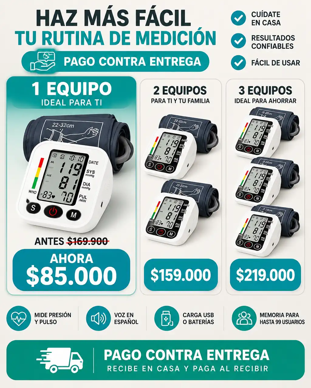 TENSIÓMETRO DE BRAZO