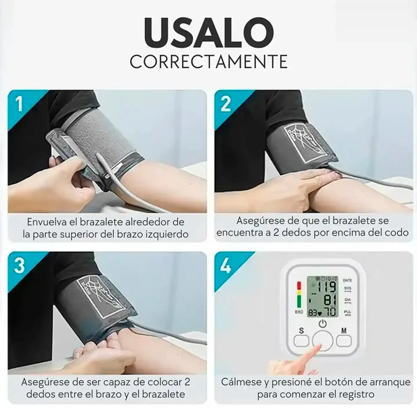 TENSIÓMETRO DE BRAZO