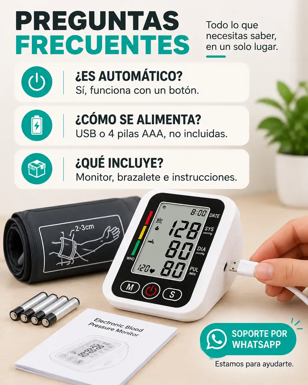 TENSIÓMETRO DE BRAZO