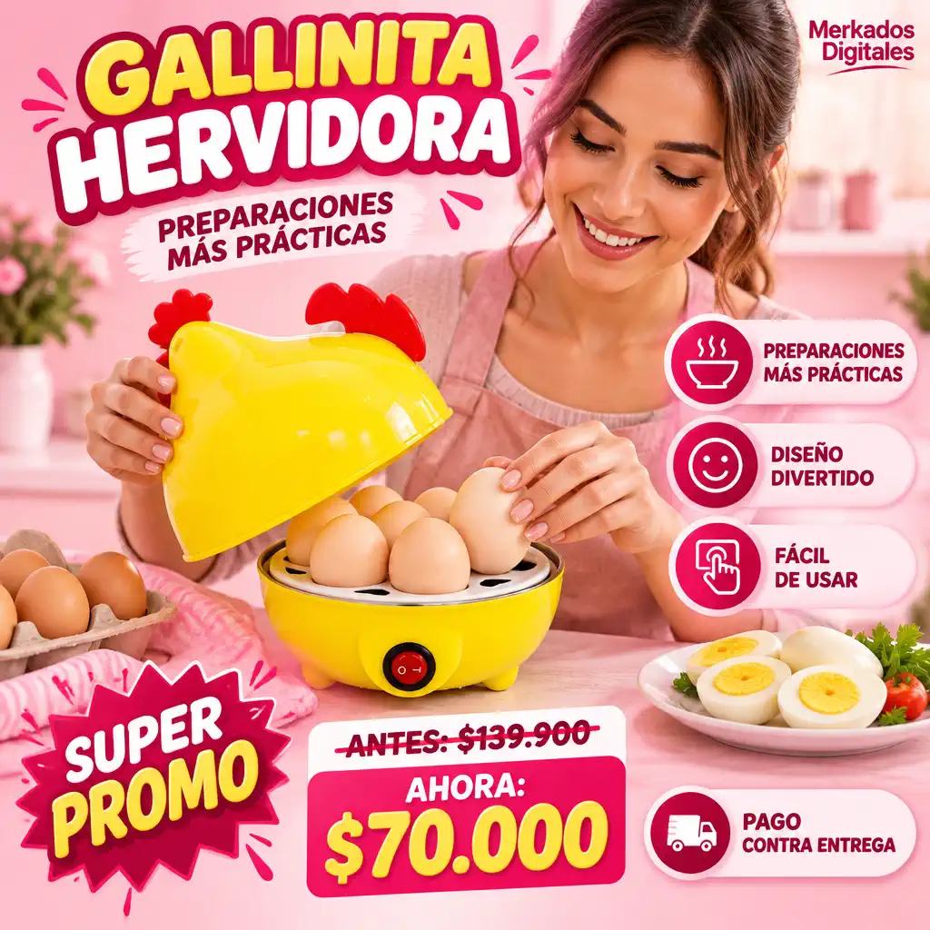 Hervidor de Huevos Gallinita