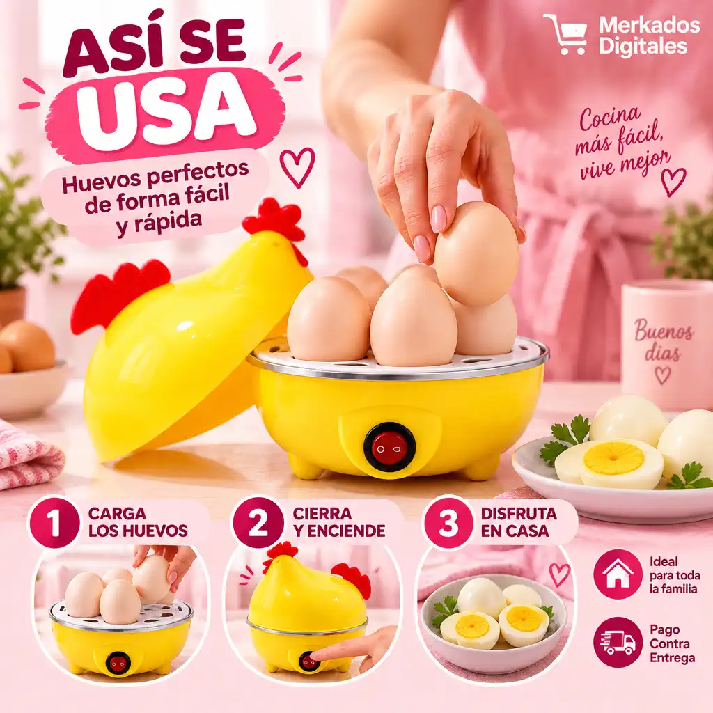 Hervidor de Huevos Gallinita hero