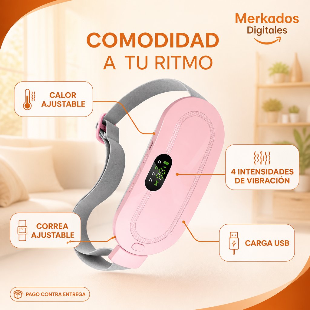 Cinturón Térmico para cólicos menstruales