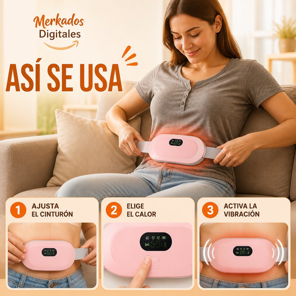 Cinturón Térmico para cólicos menstruales