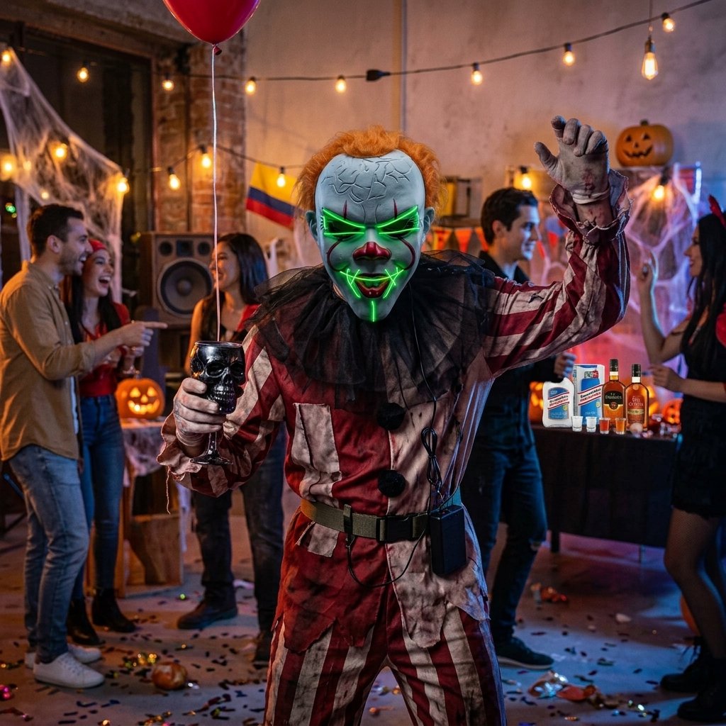 Máscara IT Pennywise LED