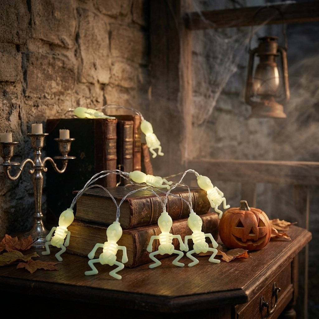 Luces esqueleto Halloween