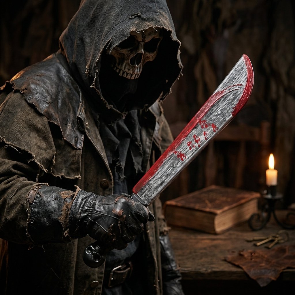 Machete de Halloween para disfraz
