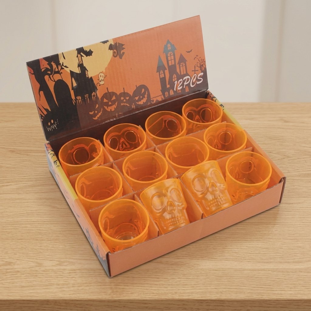 Vaso Calavera LED