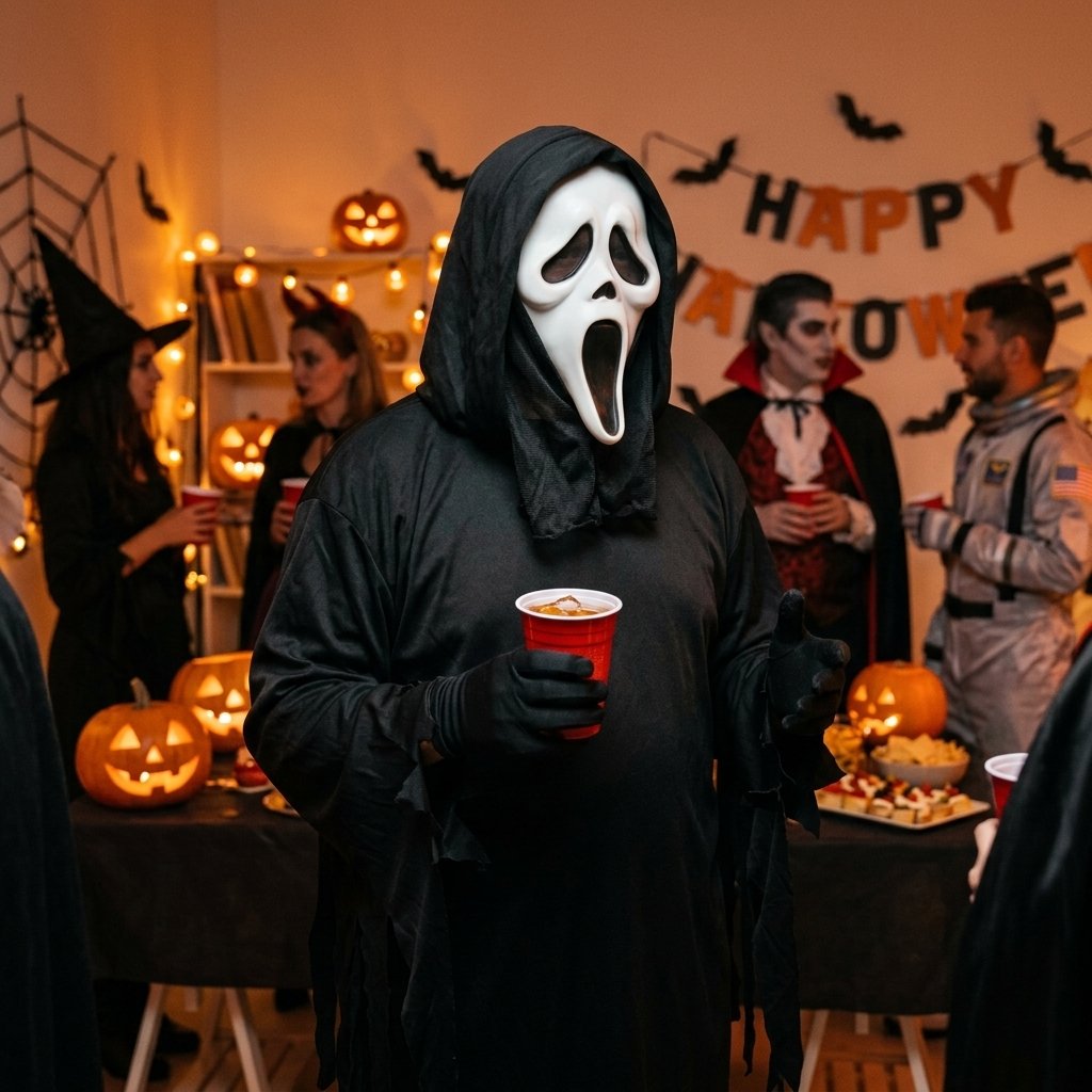 Máscara Ghostface clásica