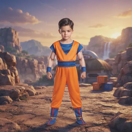 GOKU S 100-115CM (SIN PELUCA)